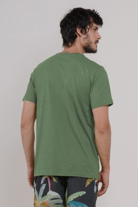 CAMISA BÁSICA LEVE LEVEZA VERDE MUSGO