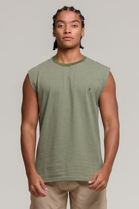 CAMISA MACHÃO ADULTO STRIPED SMALL