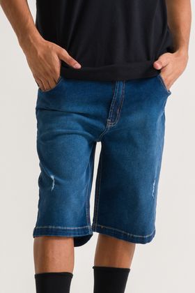 BERMUDA JEANS MASCULINA