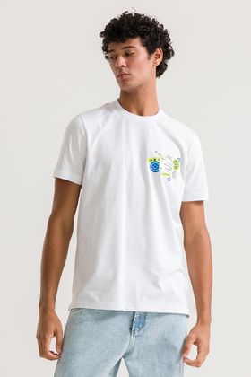 CAMISA DIFERENCIADA ADULTO STICKERS