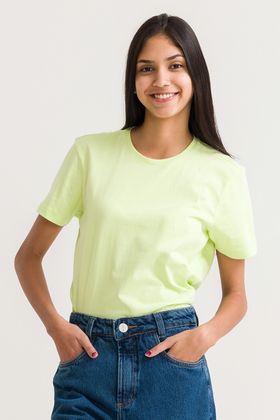 CAMISA FEMININA LEVE VERDE MAÇA