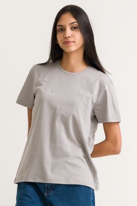 CAMISA FEMININA LEVE  CINZA