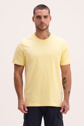 CAMISA BASICA LEVE LEVEZA AMARELO CALMARIA