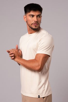 CAMISA DIFERENCIADA VELLUTATO BEGE