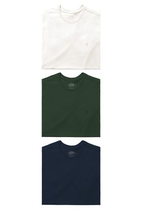 KIT TRÊS CAMISAS BÁSICAS