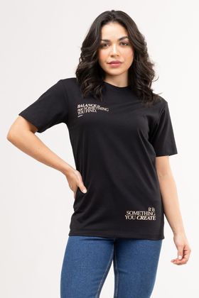 T-SHIRT FEMININA BALANCE