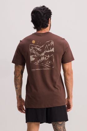 CAMISA BASICA ADULTO FOOTPRINTS