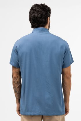 CAMISA CASUAL  MANGA CURTA RAYON