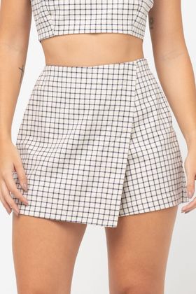 SHORT SAIA FEMININA FLAT