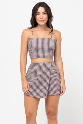 SHORT SAIA FEMININA FLAT