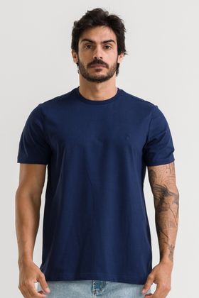 CAMISA BÁSICA LEVE LEVEZA MARINHO