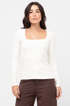 BLUSA MANGA LONGA FEMININA COLLEGE