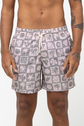SHORT VOLEY SUBLIMADO ADULTO TROPICOLOR