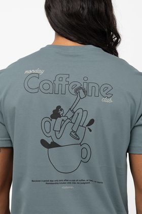 CAMISA BASICA ADULTO CAFFEINE