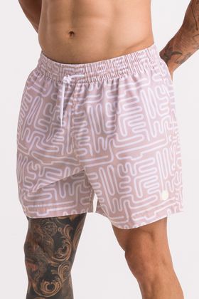 SHORT VOLEY SUBLIMADO ADULTO LABIRINTO