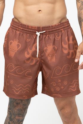 SHORT VOLEY SUBLIMADO ADULTO SANTORINI