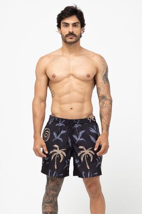 SHORT VOLEY SUBLIMADO ADULTO WAVY HIBISCUS