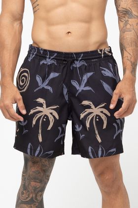 SHORT VOLEY SUBLIMADO ADULTO WAVY HIBISCUS