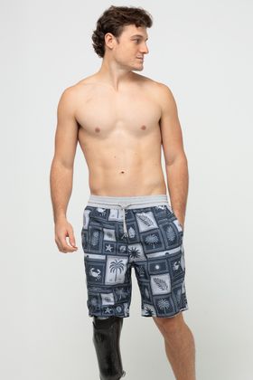 SHORT LONGO SUBLIMADO ADULTO AMOUDI BAY