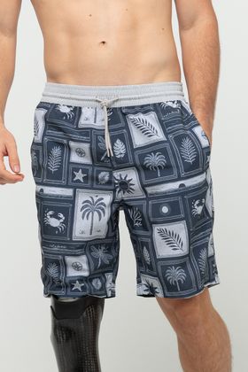 SHORT LONGO SUBLIMADO ADULTO AMOUDI BAY