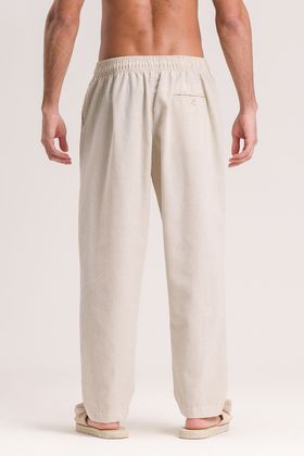 CALÇA MASCULINA FLAX