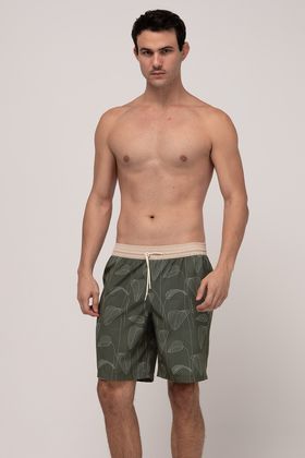 SHORT LONGO SUBLIMADO ADULTO CEDAR LEAVES