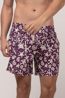 SHORT VOLLEY SUBLIMADO ADULTO CORAIS