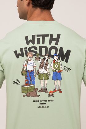 CAMISA DIFERENCIADA ADULTO WISDOM